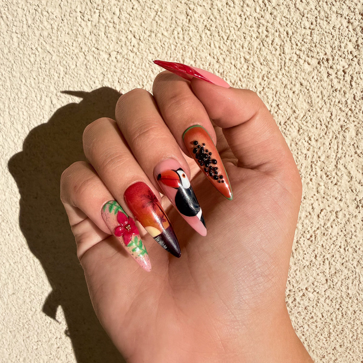 Set Tropical Papaya