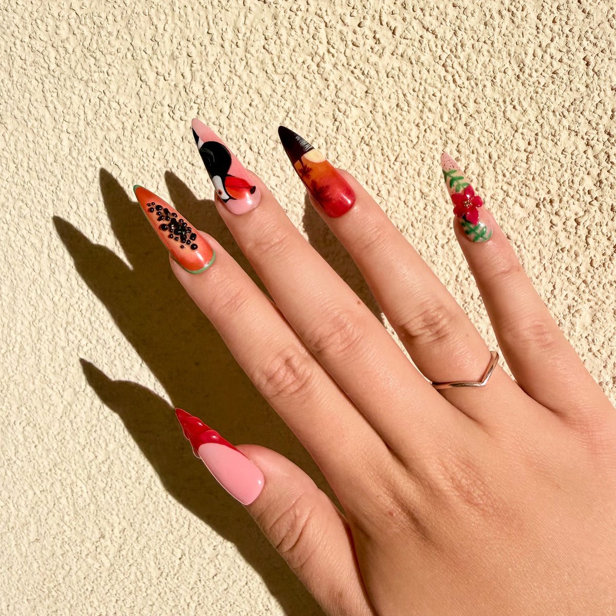 Set Tropical Papaya